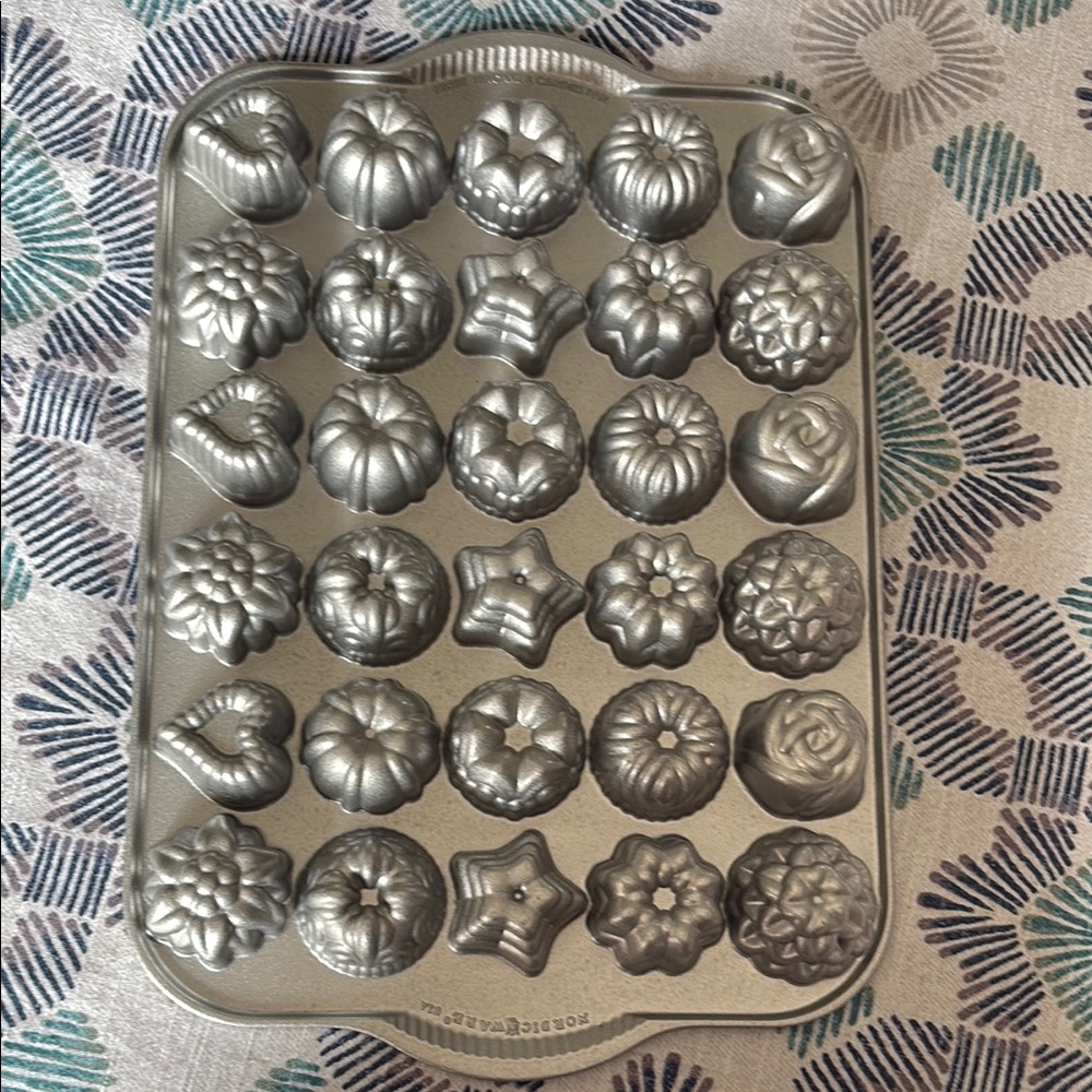 Nordic Ware Teacake and Candies Pan